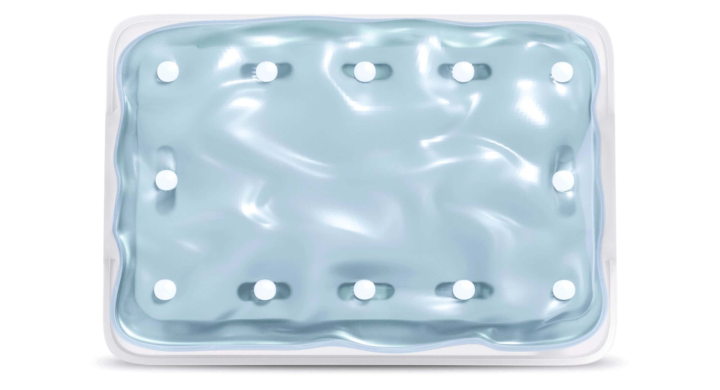 Nitetronic F1 floating pillow - adjustable air-water cooling technology

