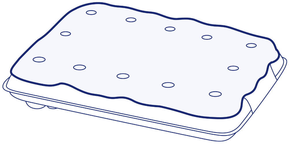 Nitetronic F1 floating pillow with air-water cooling technology
