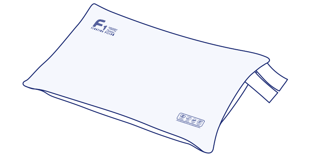 Nitetronic F1 breathable pillowcase machine-washable
