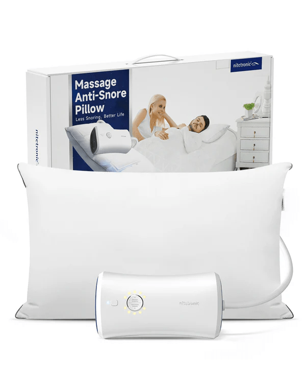 Nitetronic Z6 snore reduction pillow internal structure - adjustable memory foam design


